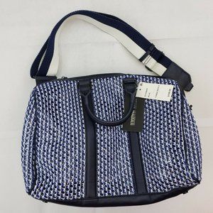 NWT Navy Blue Mesh Tote Steve Madden Bthunder